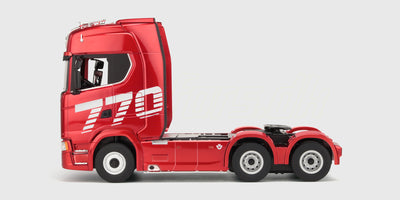 Huina Scania 770S z naczepą 1:18