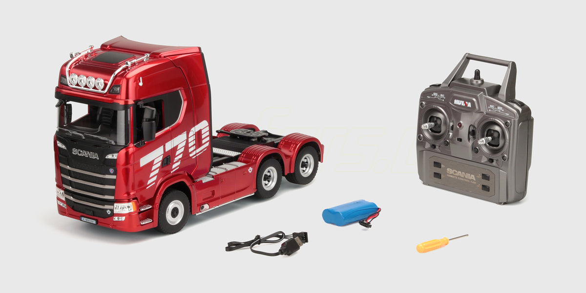 Huina Scania 770S z naczepą 1:18