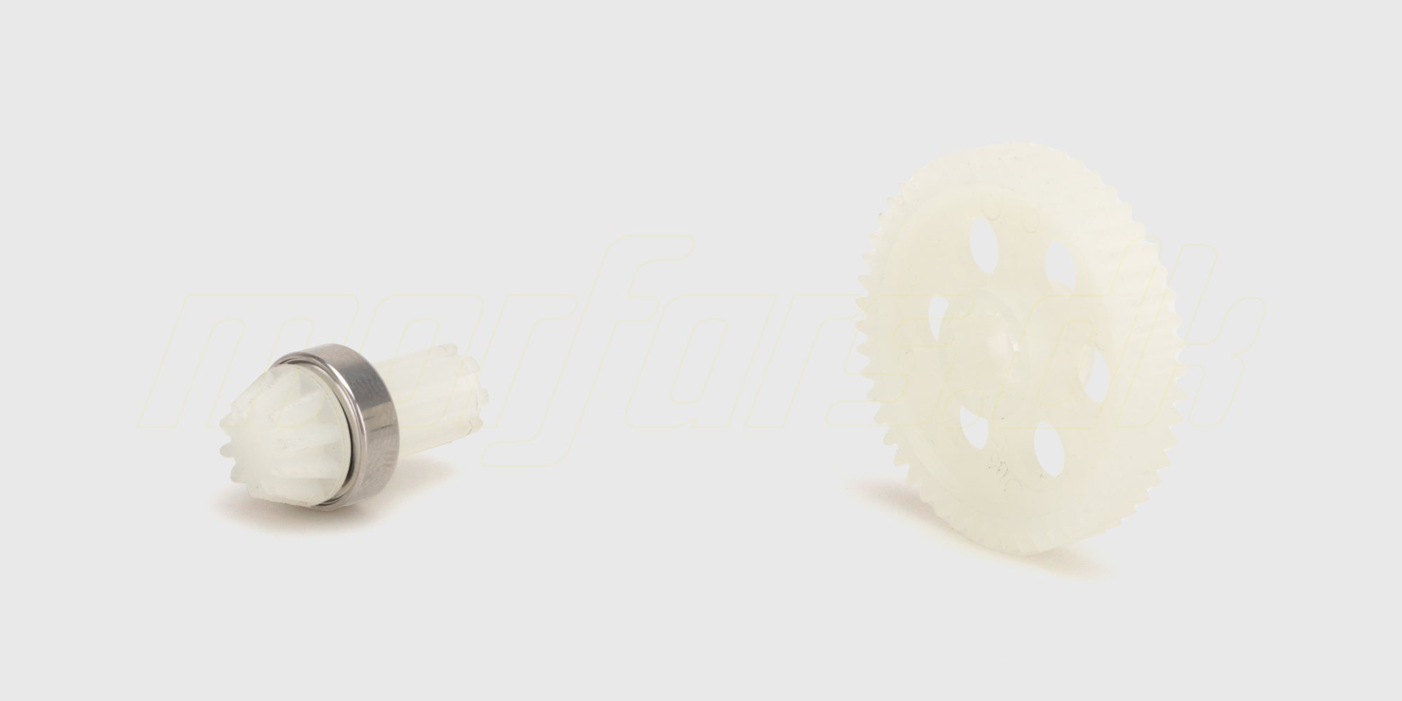HyperGo Spur gear assembly i metal med midteraksel til MJX Hyper Go fjernstyret bil.