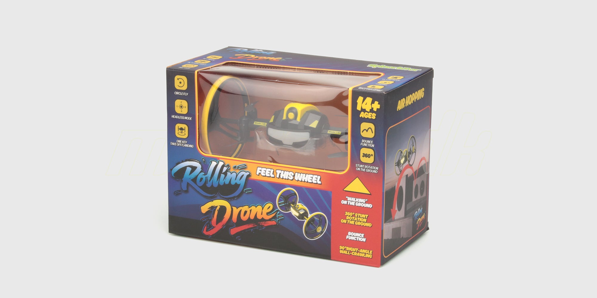 Rolling Drone i original emballage