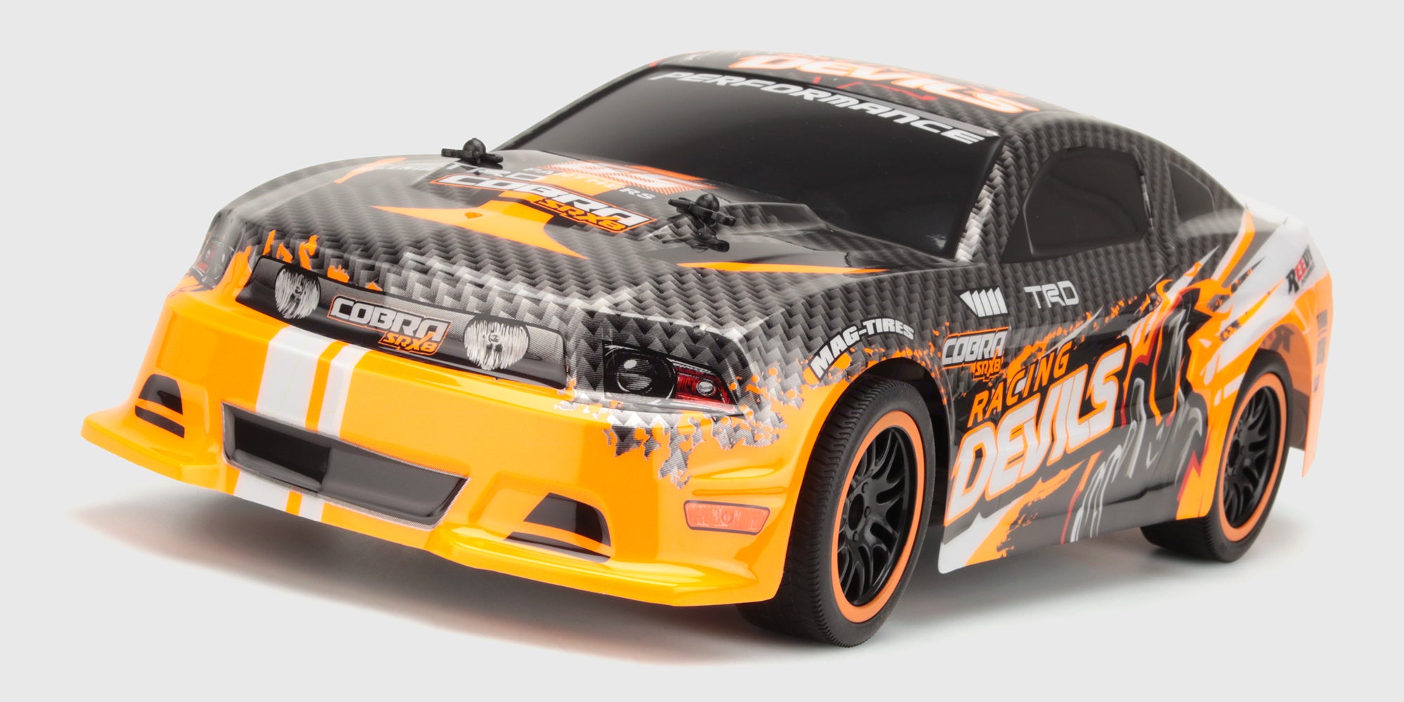 Orange Xtreme Racer Rally Sprint set skråt forfra